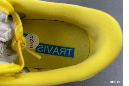 Scott x Jordan 1 x Air OG (KIDS)Travis Fragment Low 0727